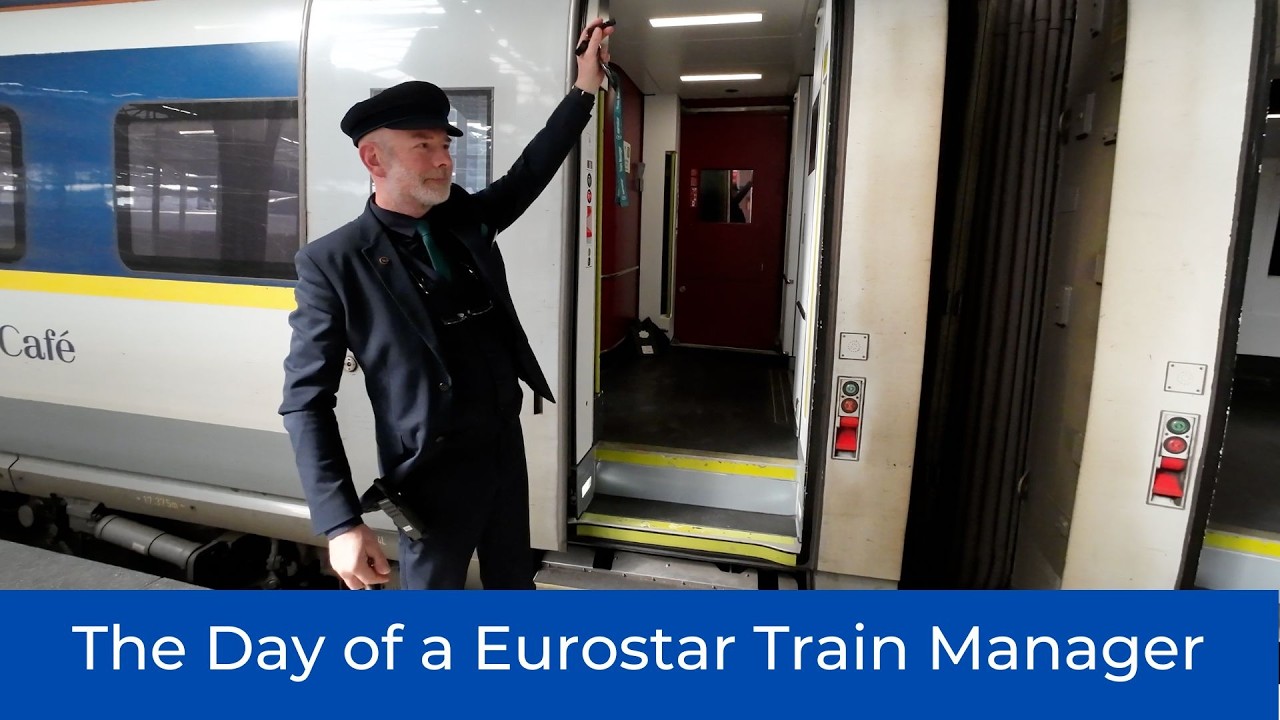 Один день из моей жизни в качестве менеджера поезда Eurostar.