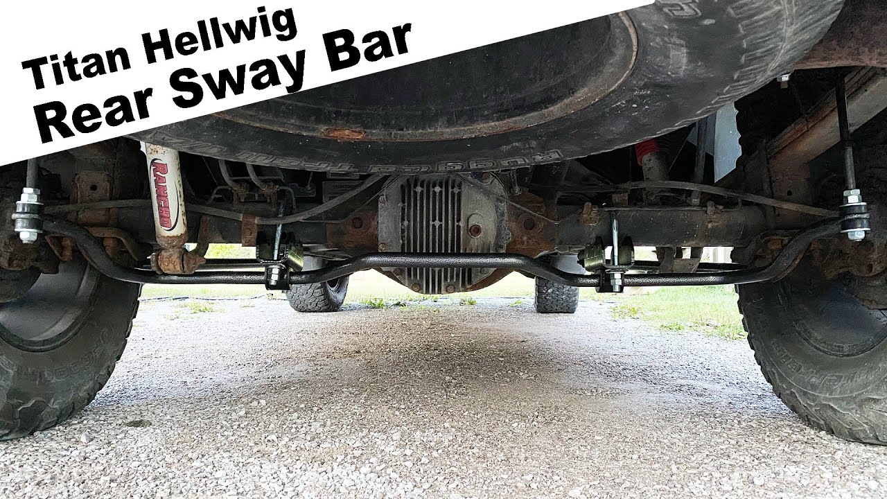 How to Install a Hellwig Rear Swaybar on a Nissan Titan