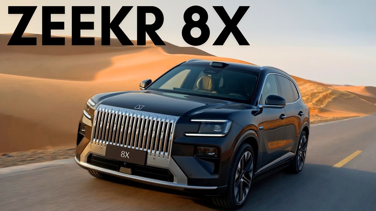 Zeekr 8X. Очень быстрый жесткий люкс.