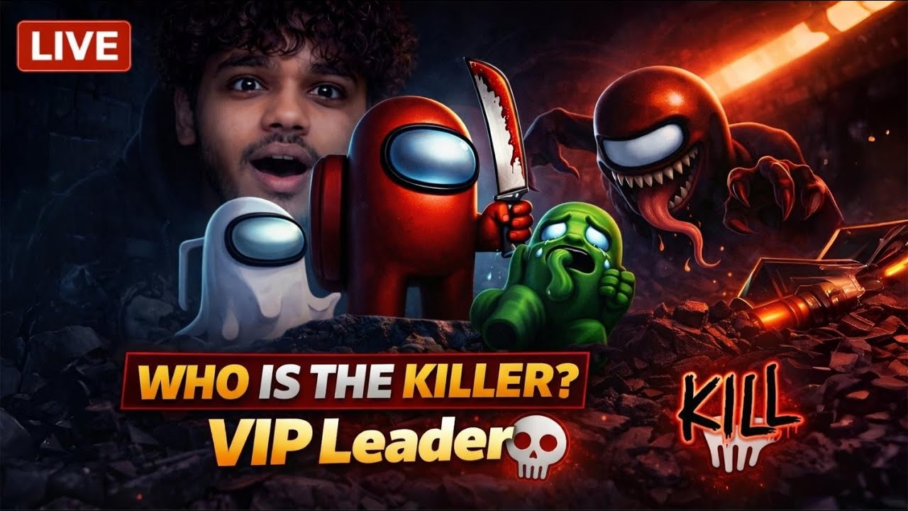 Among Us LIVE 😈 | Dost Hi Dushman Nikla | #AmongUsLive  #VIPLeader  #LiveGaming