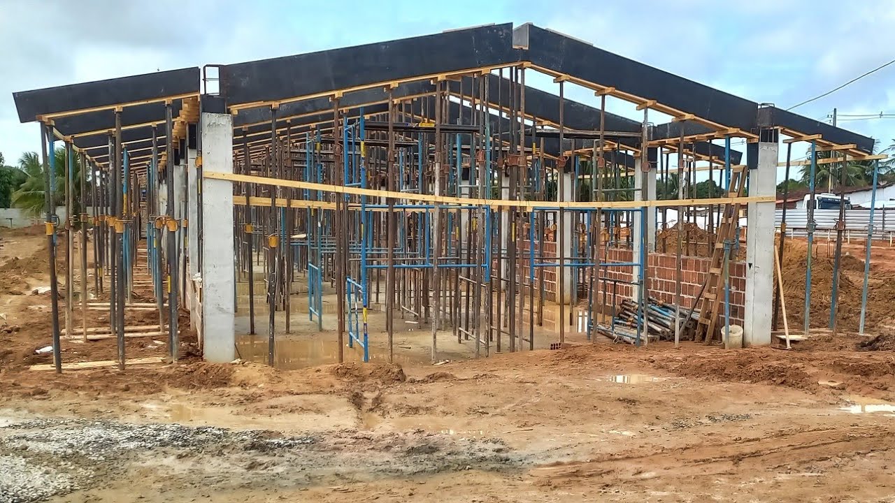 FORMA finalizada pronta colocar a ferragem..mais uma obra feita pela ✋️do carpinteiro CLAUDEMIR MAX 