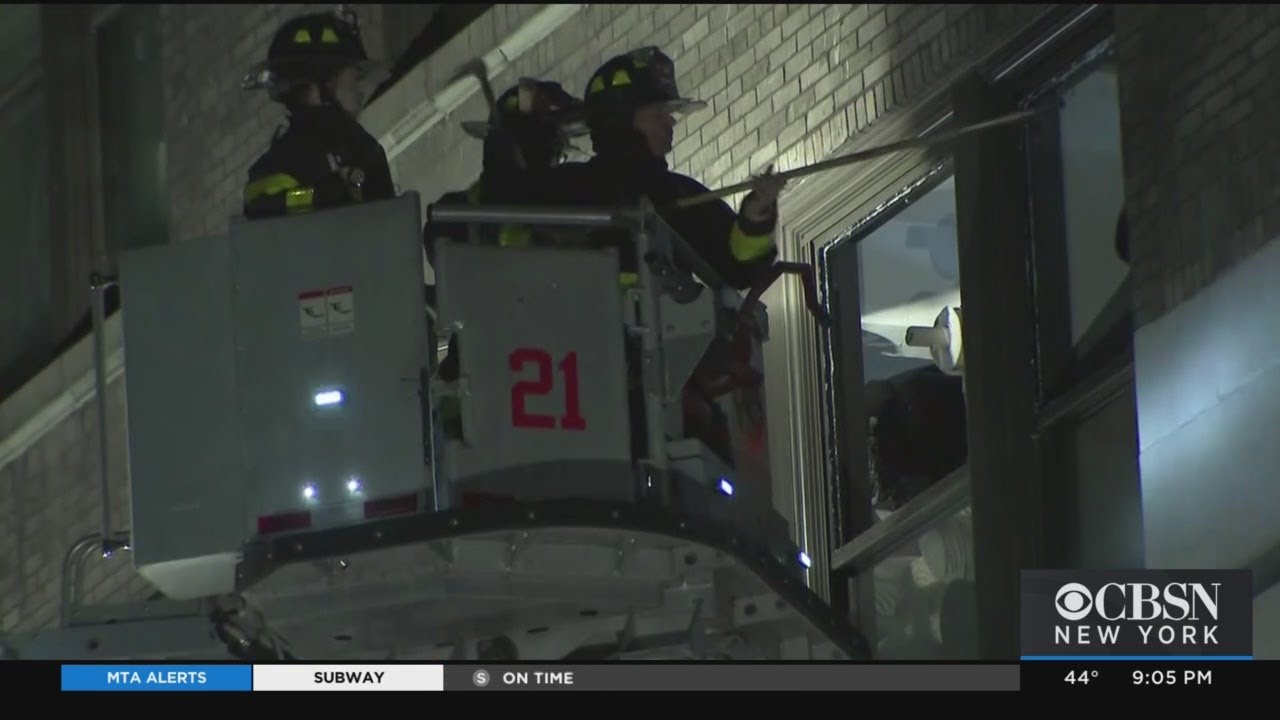 Fire Breaks Out In Garment District