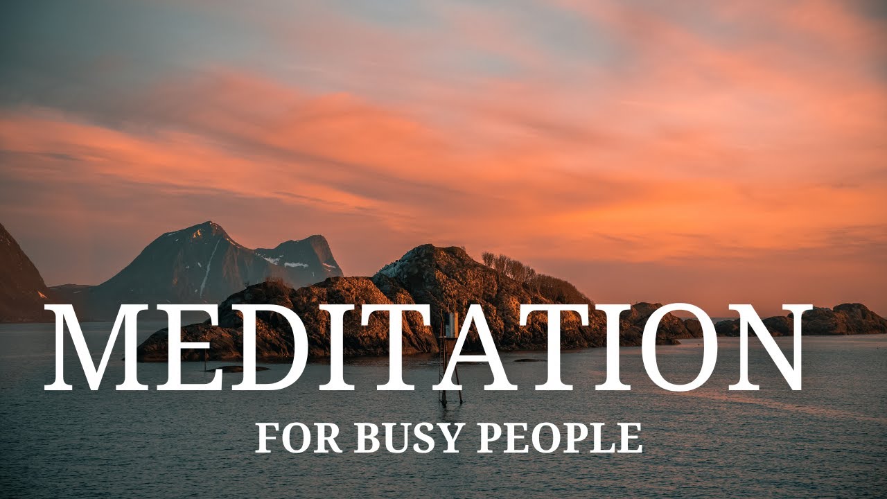 Morning Guided Meditation for Busy People | Calm, Focus & Positive Energy
