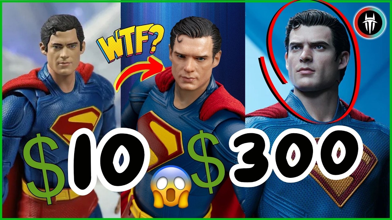 DE $10 A $300 !! 😱 Las MEJORES FIGURAS de SUPERMAN 2025 ✊ Hot Toys, Neca, Inart - Habi Toys