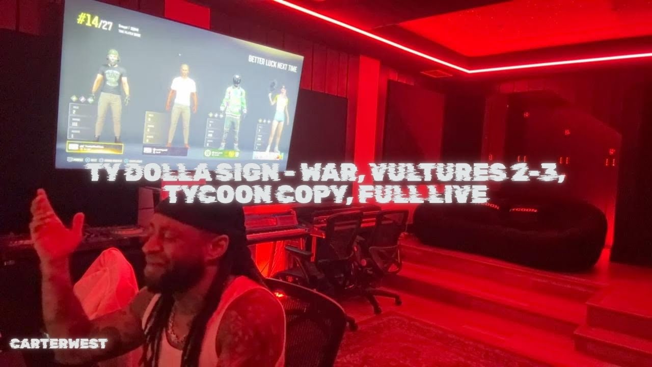 Ty Dolla $ign - FULL STREAM | Kanye West, War, Vultures 3, Tycoon ALL PREVIEW (Ty Dolla Sign Stream)