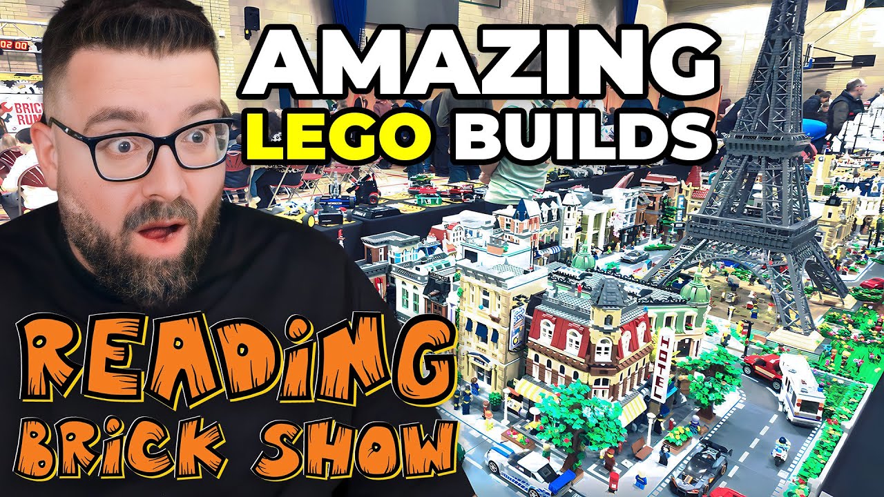 Выставка Reading Brick Show 2024: грандиозные конструкторы LEGO и редкие снятые с производства на...