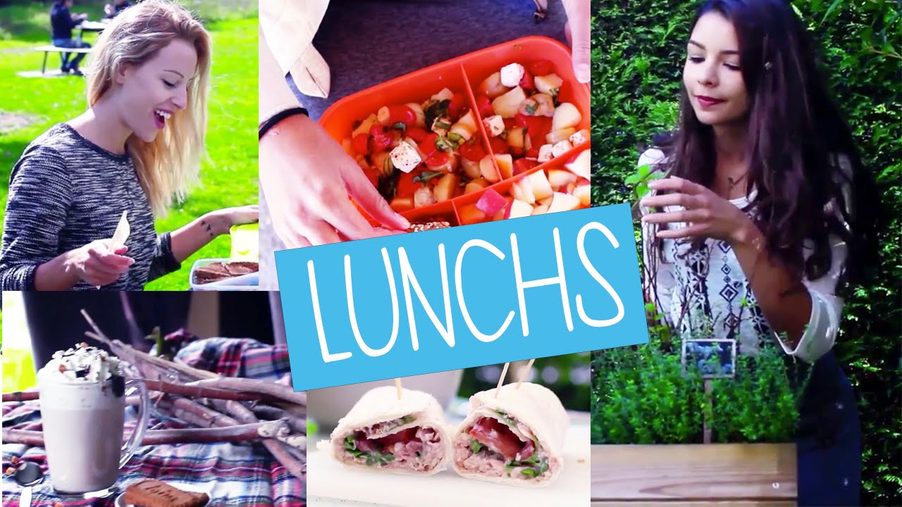 Recettes de lunchs healthy pour l'&eacute;cole ou le travail