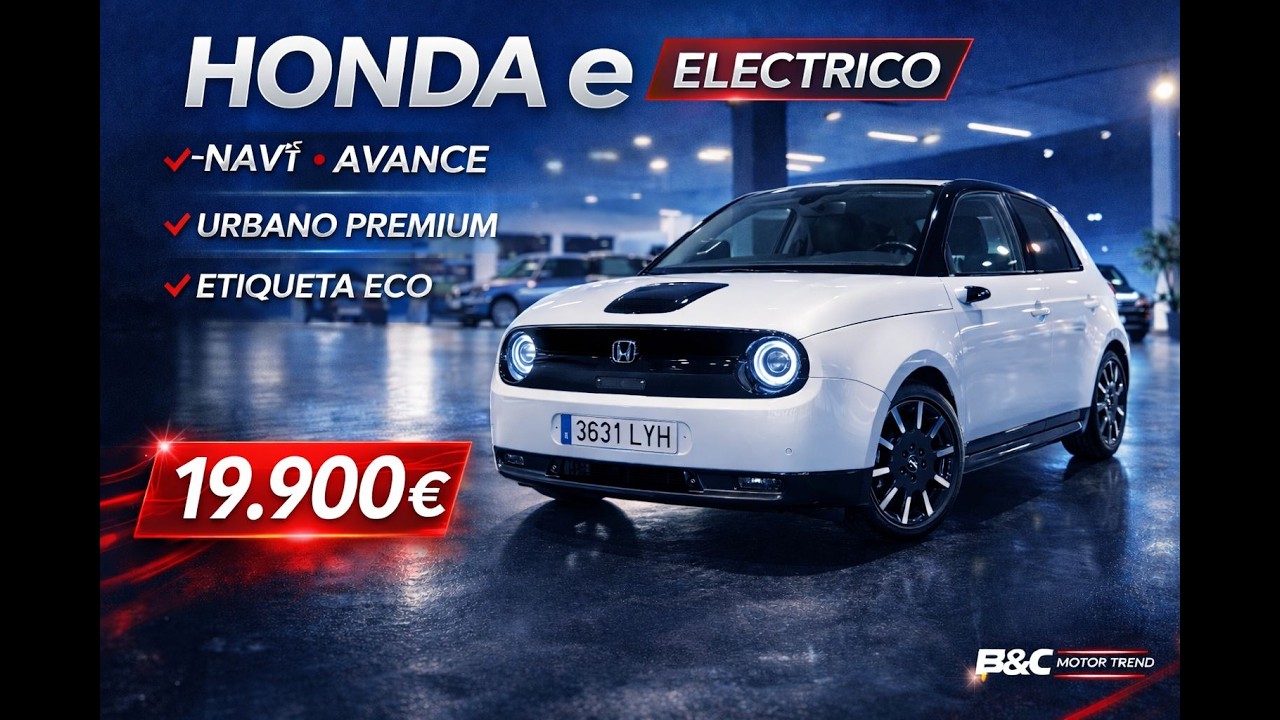 Impresionante Honda e Advance · Eléctrico · Automático