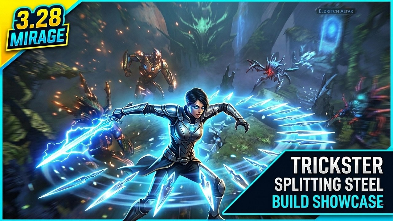 3.28 Mirage: Splitting Steel Trickster Build Showcase