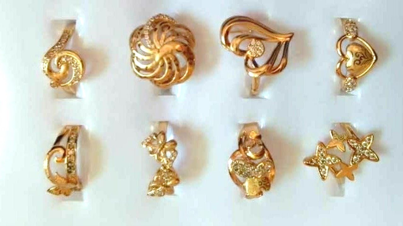 Gold Fashionable Finger Ring Designs 2019 | Indian Jewellery Design 2019