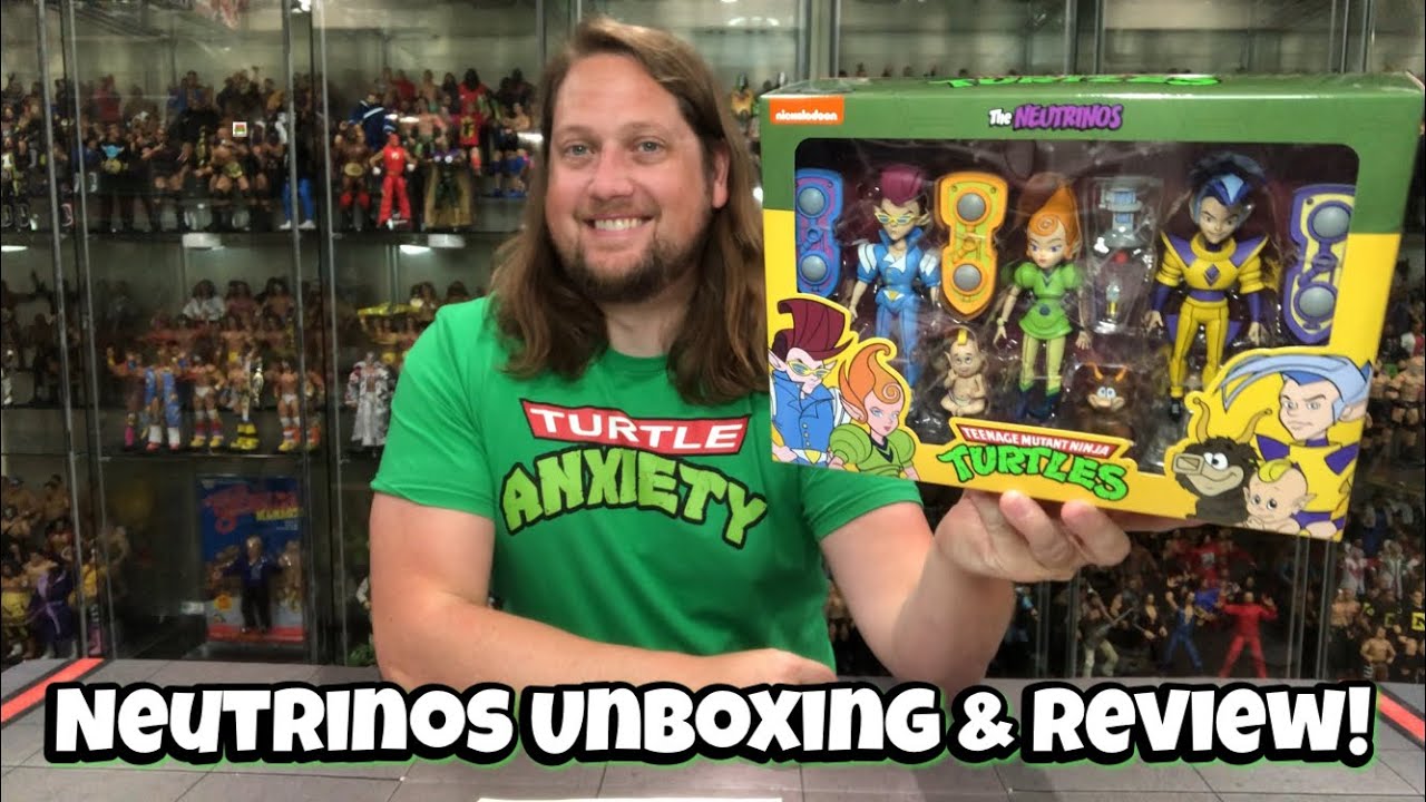 The Neutrinos Teenage Mutant Ninja Turtles Unboxing & Review!