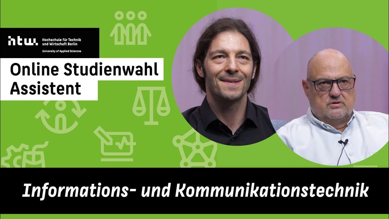 INFORMATIONS- UND KOMMUNIKATIONSTECHNIK studieren  | Prof. Uwe Metzler und Sami Hussein