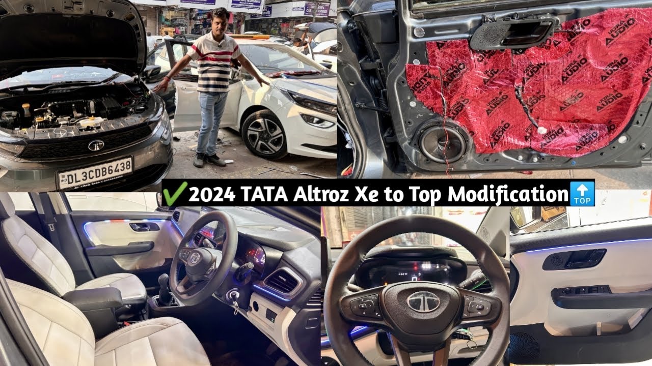 ✅ 2024 Tata Altroz Base To Top Modification✅ Altroz xe✅ Altroz Modification✅ New Tata Altroz✅