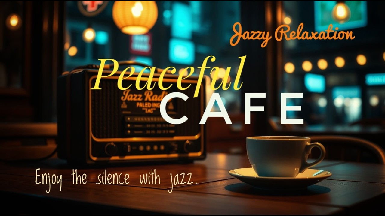 Quiet Cafe Jazz 🎷 Soft Ambience for Peaceful Moments