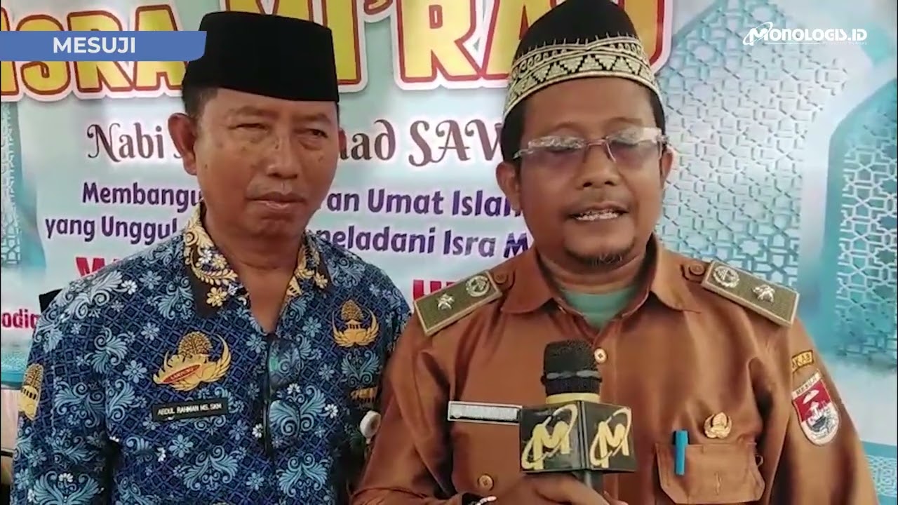 Perayaan Isra Mi'raj di Desa Telogo Rejo, Rawajitu Utara, Tebarkan Pesan Keteladanan Nabi