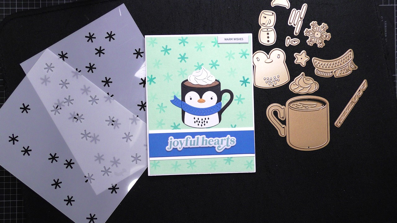 Spellbinders Mugs & Kisses Collection Review Tutorial! Super Cute Little Mugs with Different Designs
