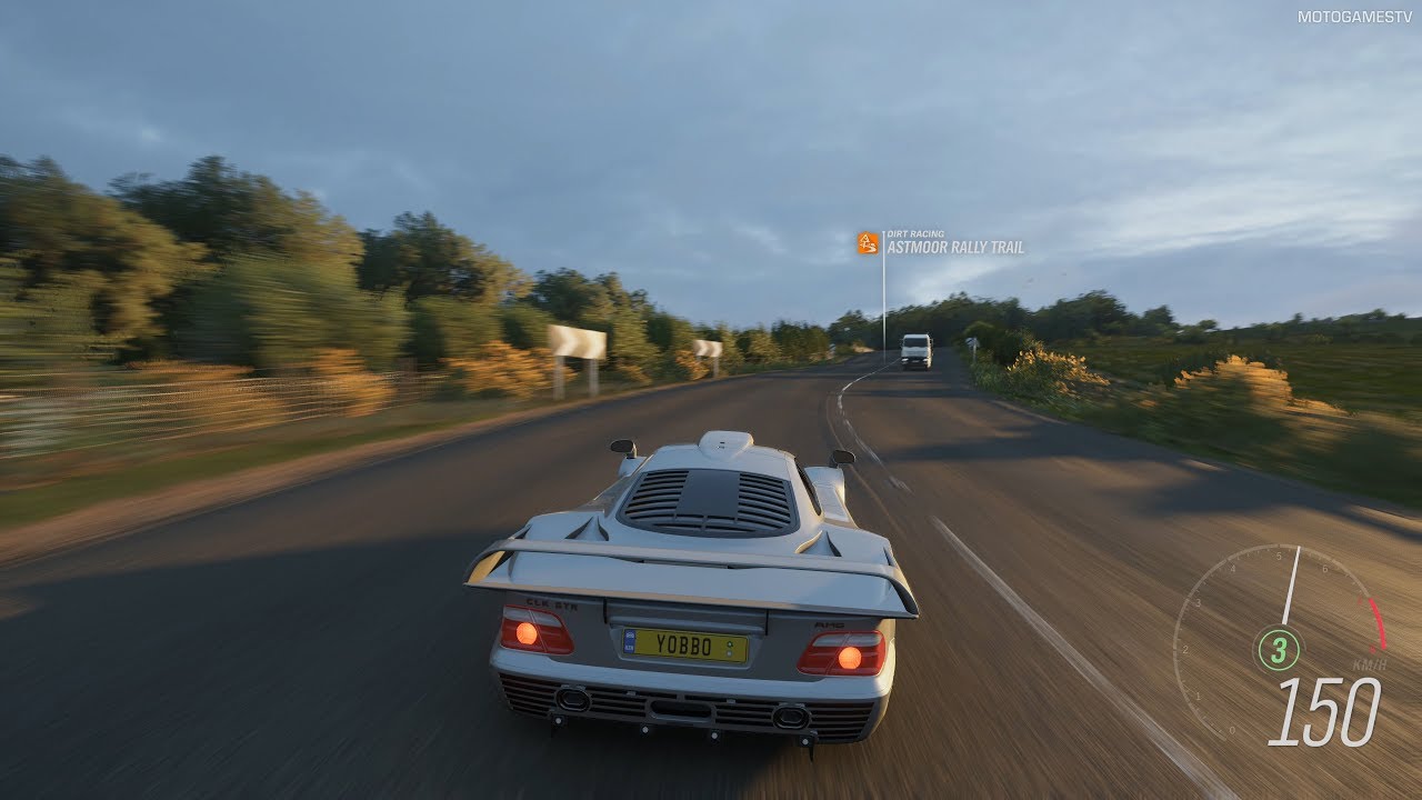 Forza Horizon 4 - 1998 Mercedes-Benz AMG CLK GTR Gameplay [4K]