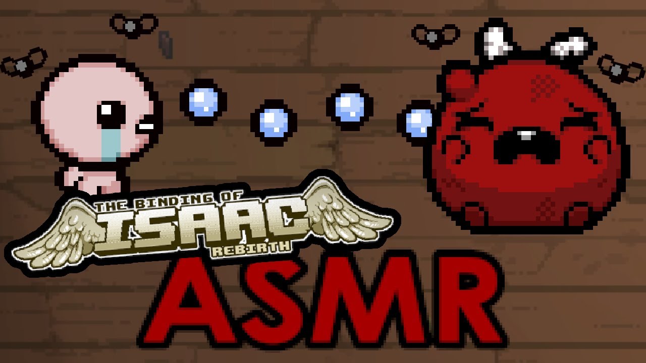 Cry with Me to Sleep  ~ Relaxing Binding of Isaac ASMR (close male ear to ear whispers)