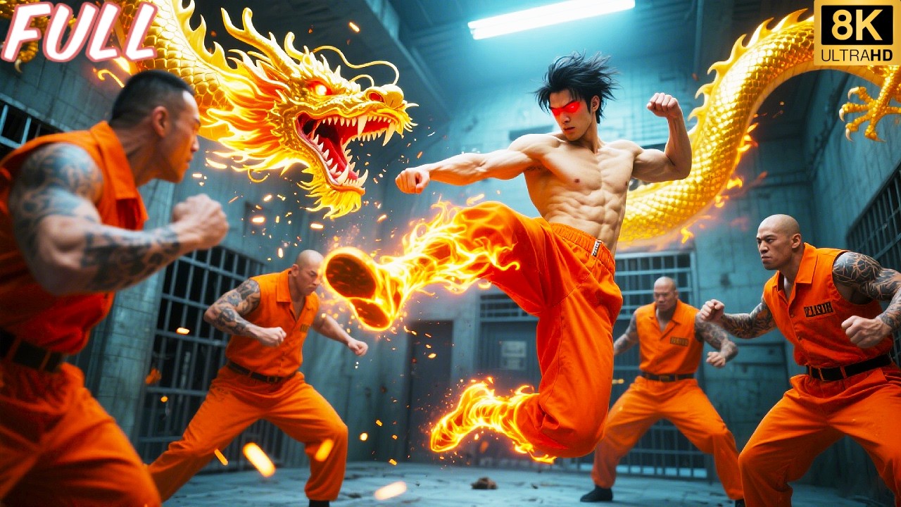 囂張獄霸挑釁小夥，殊不知他是隱世高手親傳弟子，秒殺全場！
