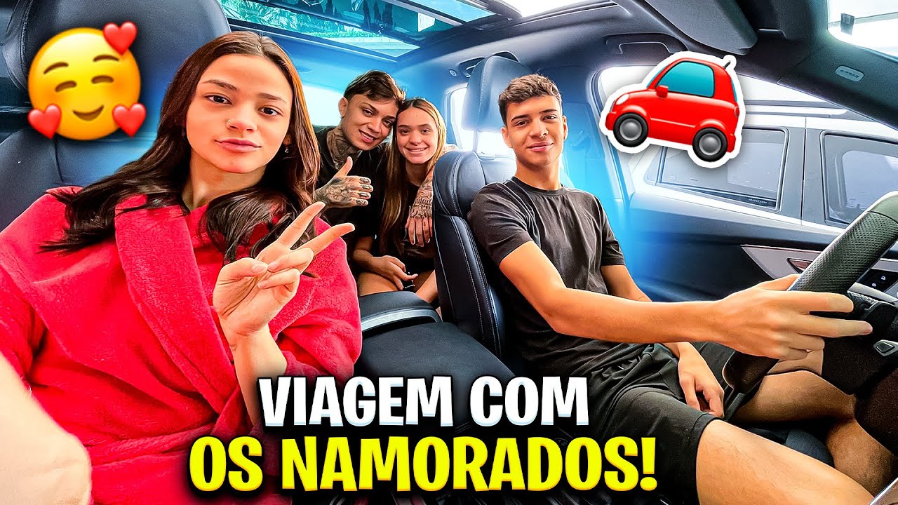 LEVEI MEU EX PARA VIAJAR! ROTINA DA NOSSA VIAGEM COM OS NAMORADOS!!