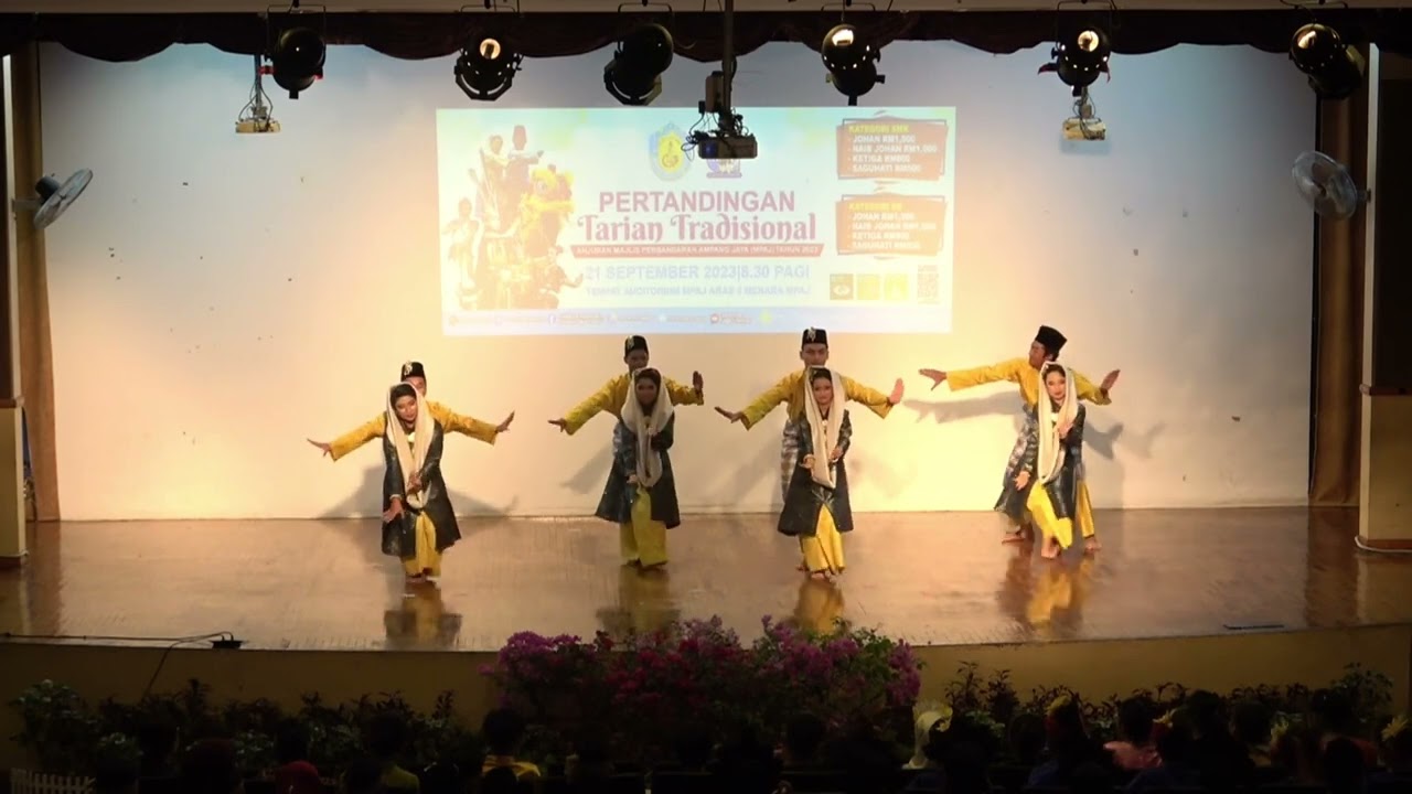 Pertandingan Tarian Tradisional Kategori Sekolah Menengah dan Sekolah Rendah MPAJ bagi Tahun 2022