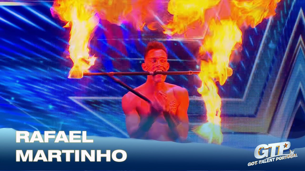 O Rafael Martinho sabe dominar o fogo! | Audições | Got Talent Portugal 2024