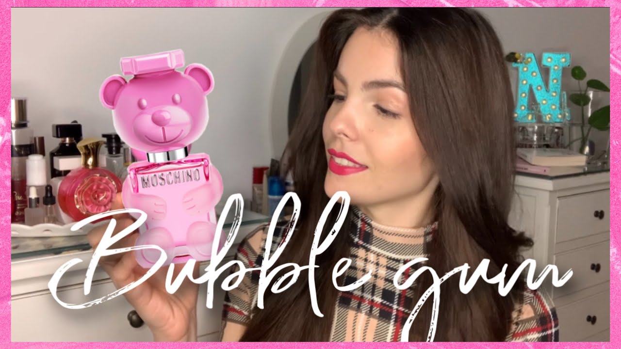 MOSCHINO TOY 2 BUBBLE GUM REVIEW 🧸 | NÁTHALIE DE OLIVEIRA