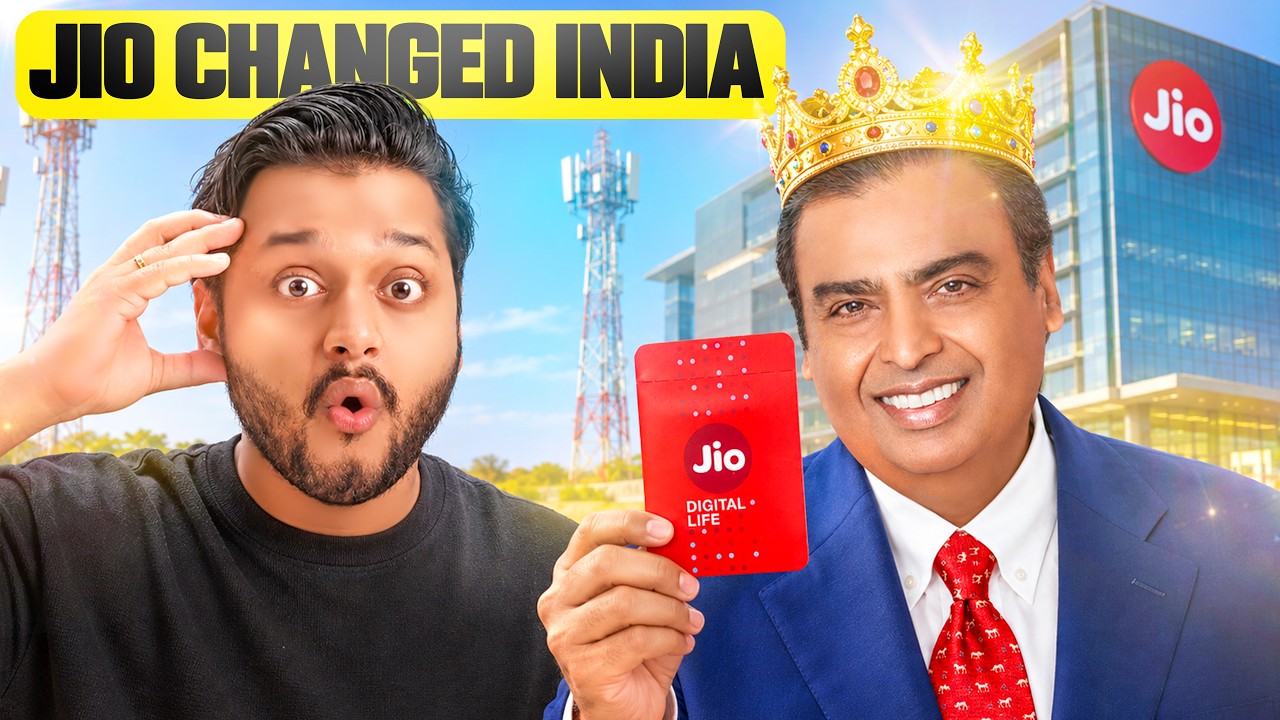 How Jio Changed India Forever in 10 years!! Recap of 2016 to 2026