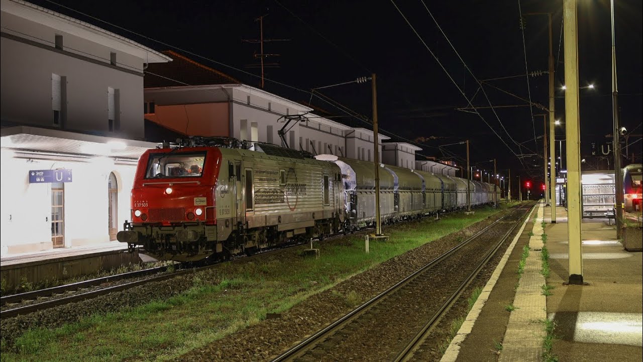 BB22275, Naviland, desserte VICAT... Les circulations ferroviaires en Alsace/Lorraine. Août 2025