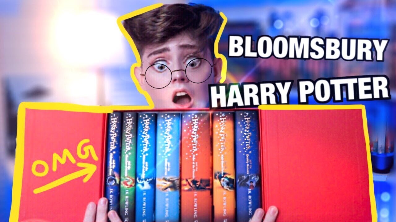 Гарри Поттер ОБЗОР ЦАРСКОГО НАБОРА от Bloomsbury! Harry Potter Bloomsbury Box set Review
