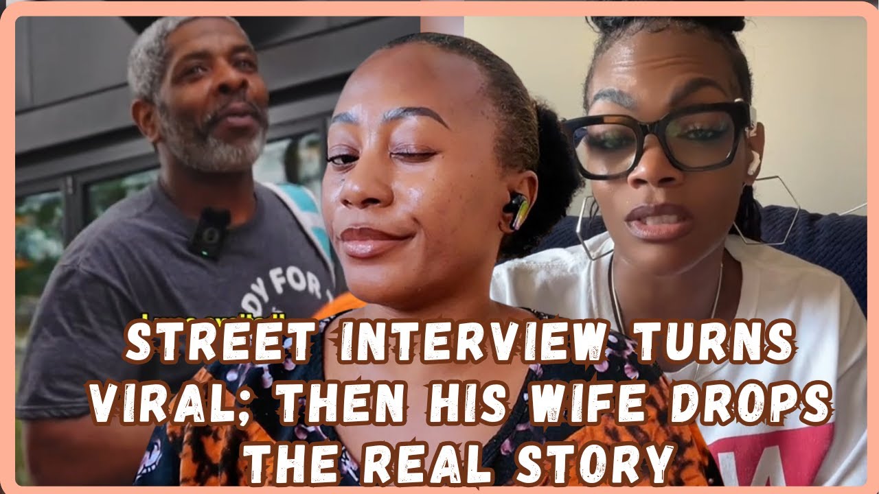 Street Interview Turns Viral; Then His Wife Came With Receipts He Lied!!! - Viral Video