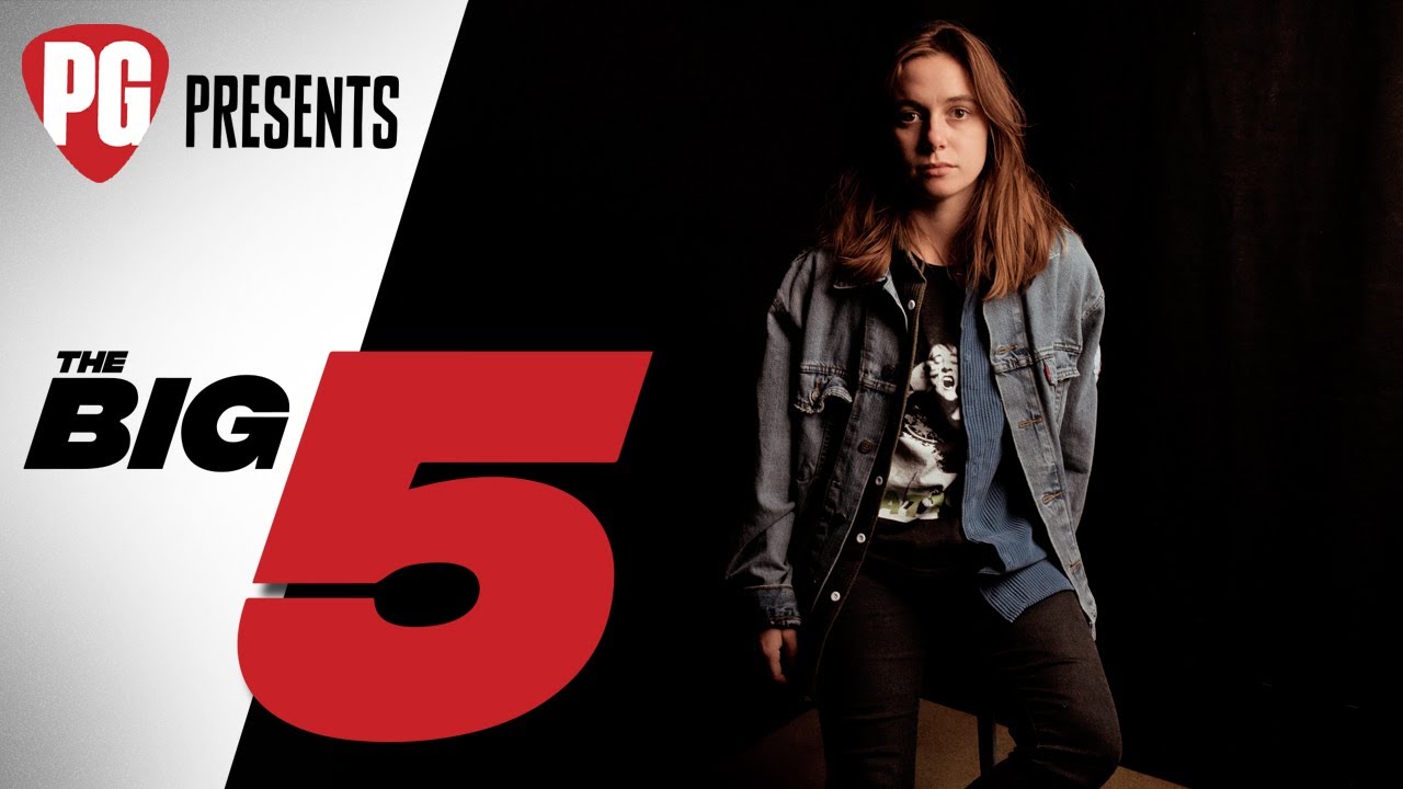 Julien Baker on the Pedal That “Saved My Butt!” & Heroes Yvette Young & Jenn Wasner | The Big 5
