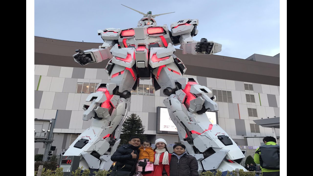 Japan Travel 2019 Gundam Odaiba Diver City (Day 4)