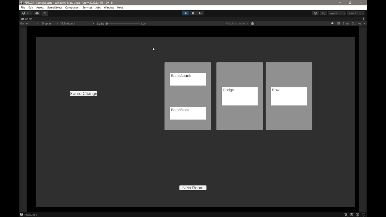 Creating a Roguelike Game in Unity in 7 days - 7DRL 2025 Challenge - Update 1
