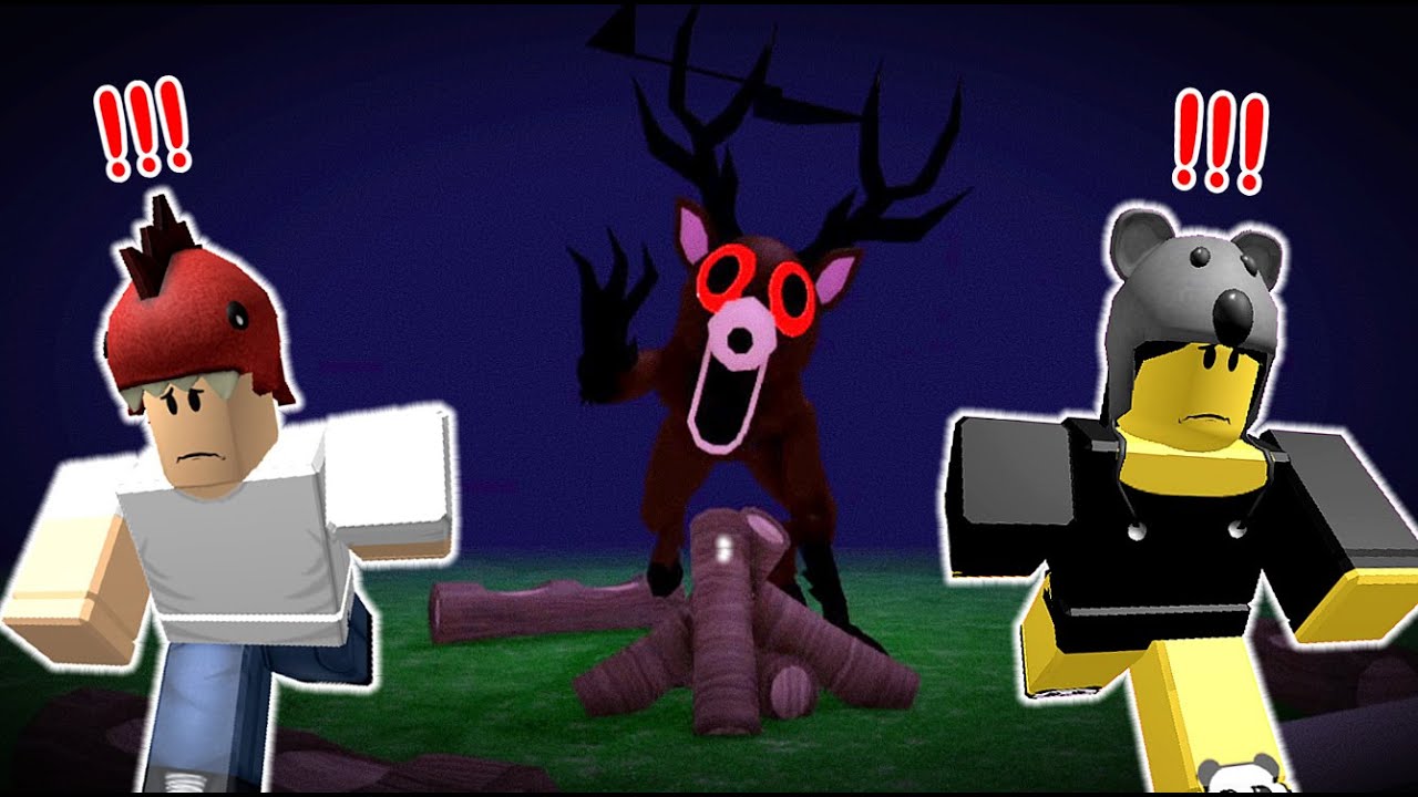 99 Nights in the Forest But Dino Kid & Koala Kid Rescue Their Siblings From Deer - EP 1 - Roblox