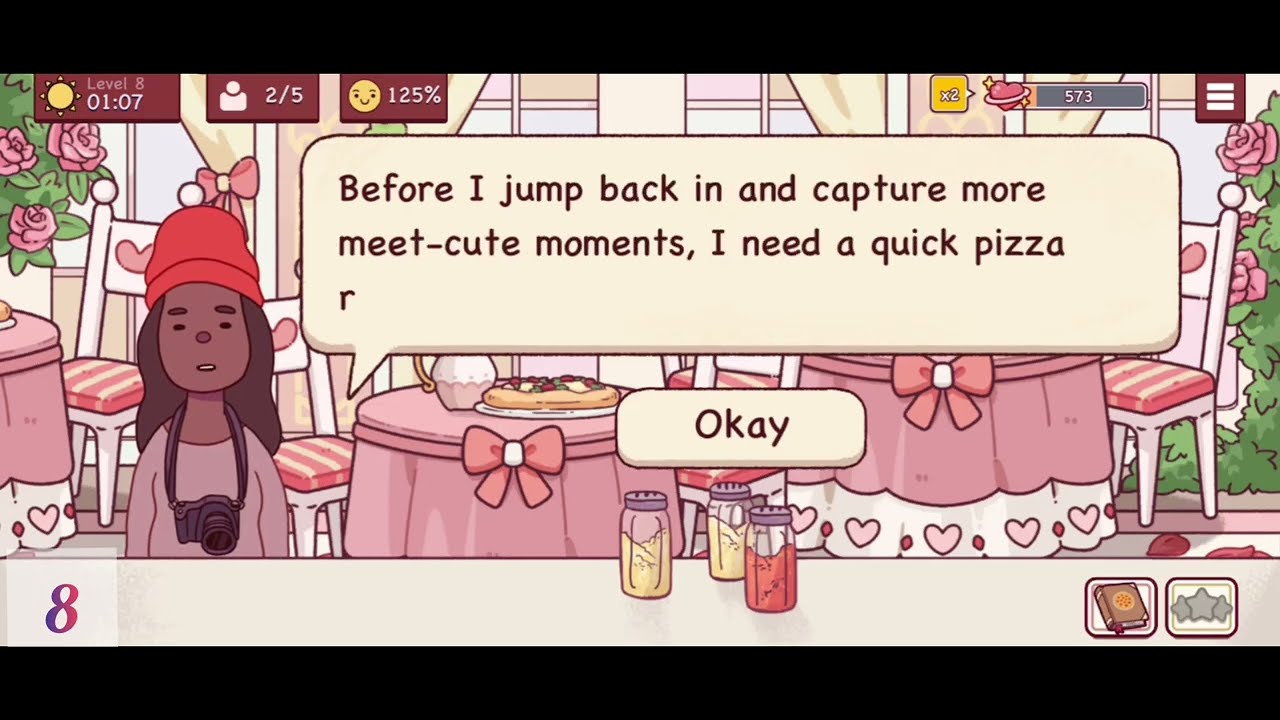 Level 8 -9 walkthrough [Good Pizza, Great Pizza] Valentine's Day  🌿
