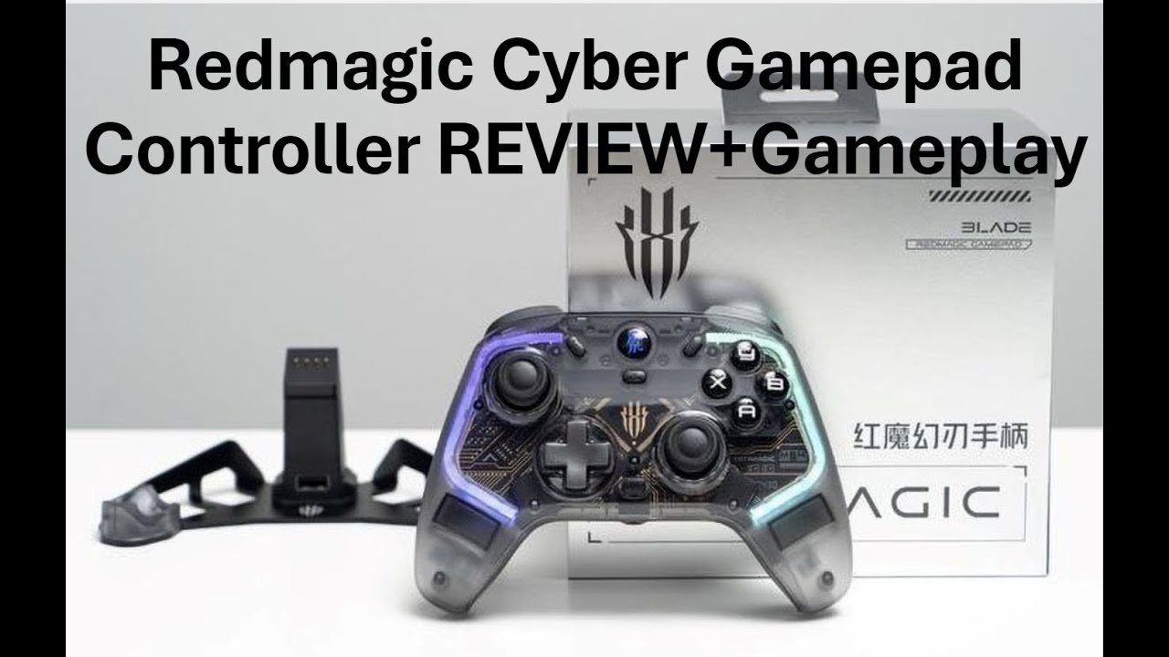 Redmagic Nubia Cyber Gamepad Controller Review and Gameplay, PC-Xbox-Switch Controller