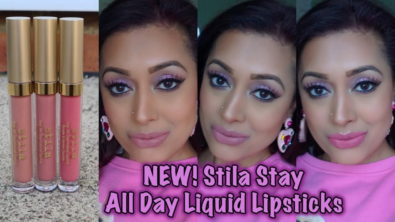 REVIEW: NEW Stila Stay All Day Liquid Lipsticks Bellezza Romanza Promessa