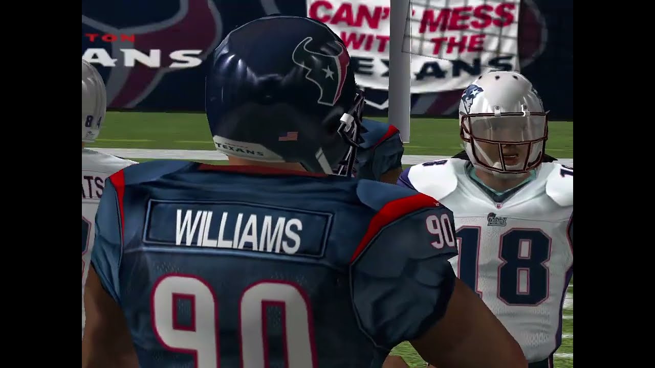 Madden 08 Preseason Week 1 Patriots @ Texans!
