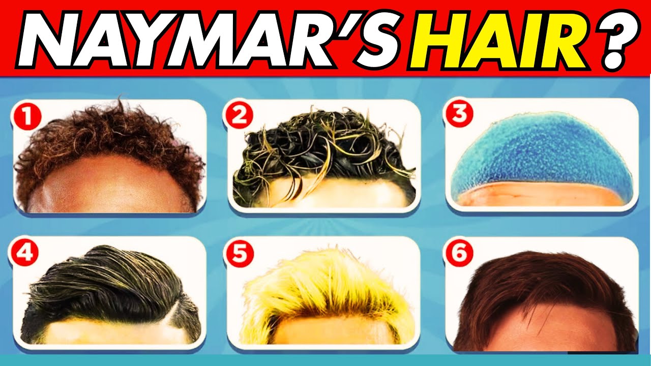 Guess Football Player by HAIRCUTS/Hair/ Soccer player, Messi, Ronaldo, Neymar