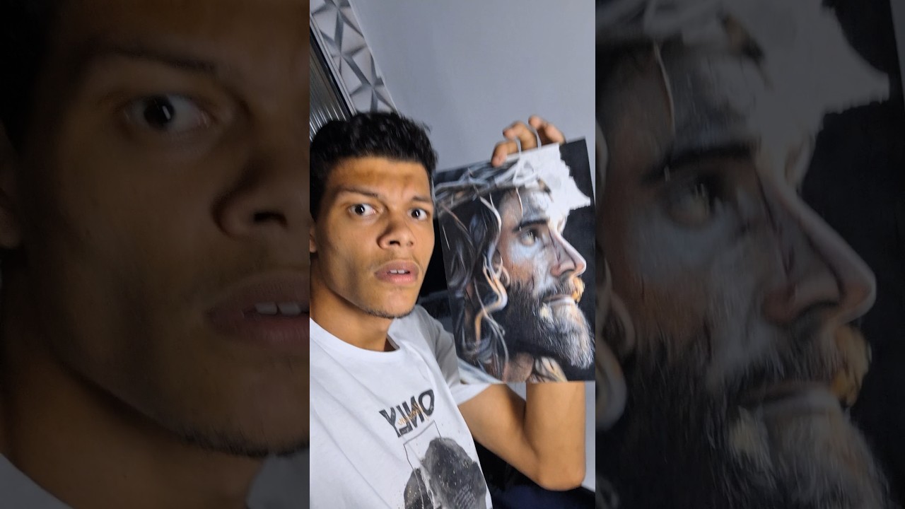 &Eacute; CERTO VENDER A ARTE DE JESUS? #arte #desenho #jesus