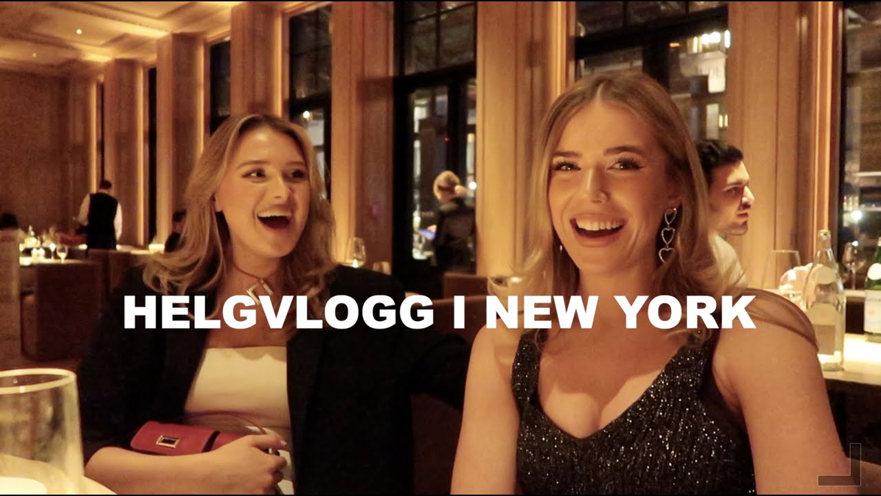 ÄTER MIDDAG MED MIN KÄNDIS CRUSH - new york vlogg