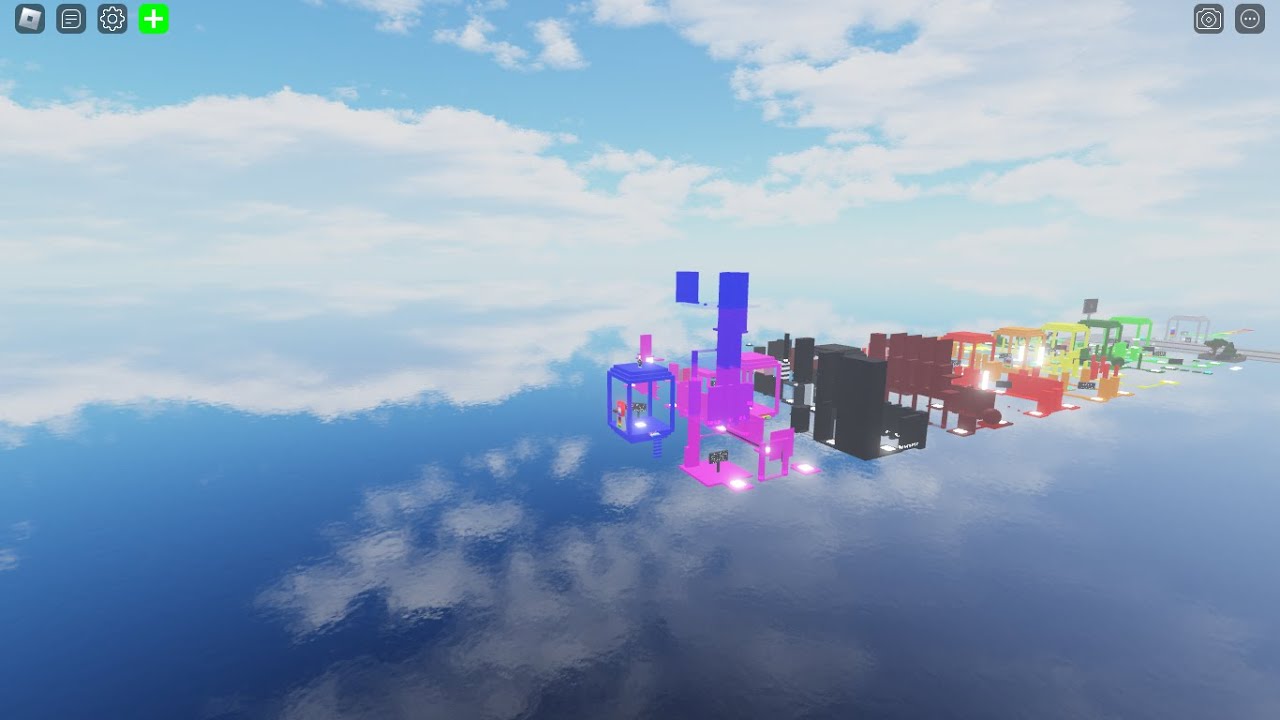 Unreal's Difficulty Chart Obby - All Stages (0 - 80) | Obby Creator | Roblox