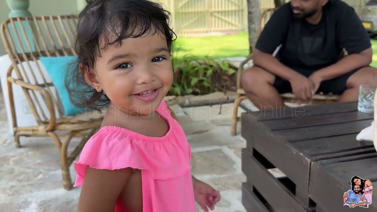 කරන්ට් කපපු නිසා ගෙදරින් ගියා | day out with little miss K