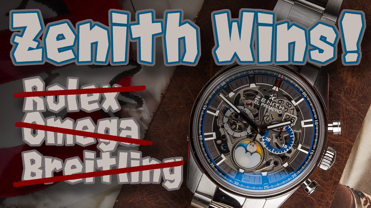 The Zenith Chronomaster El Primero Grande Date Full Open The Best Luxury Sports Watch For The Money
