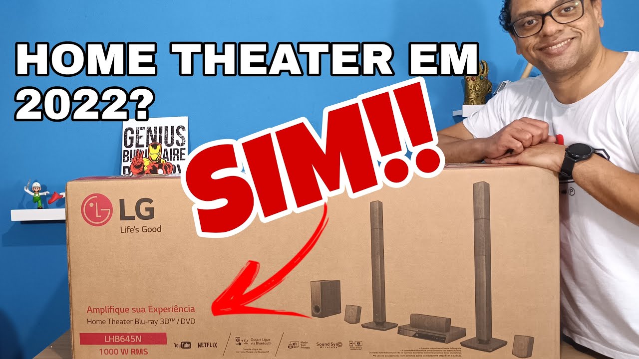 HOME THEATER LG 645N 1000 WATTS RMS- VALE A PENA? CONFIGURAÇÃO E TESTES DE AUDIO #setup #audio