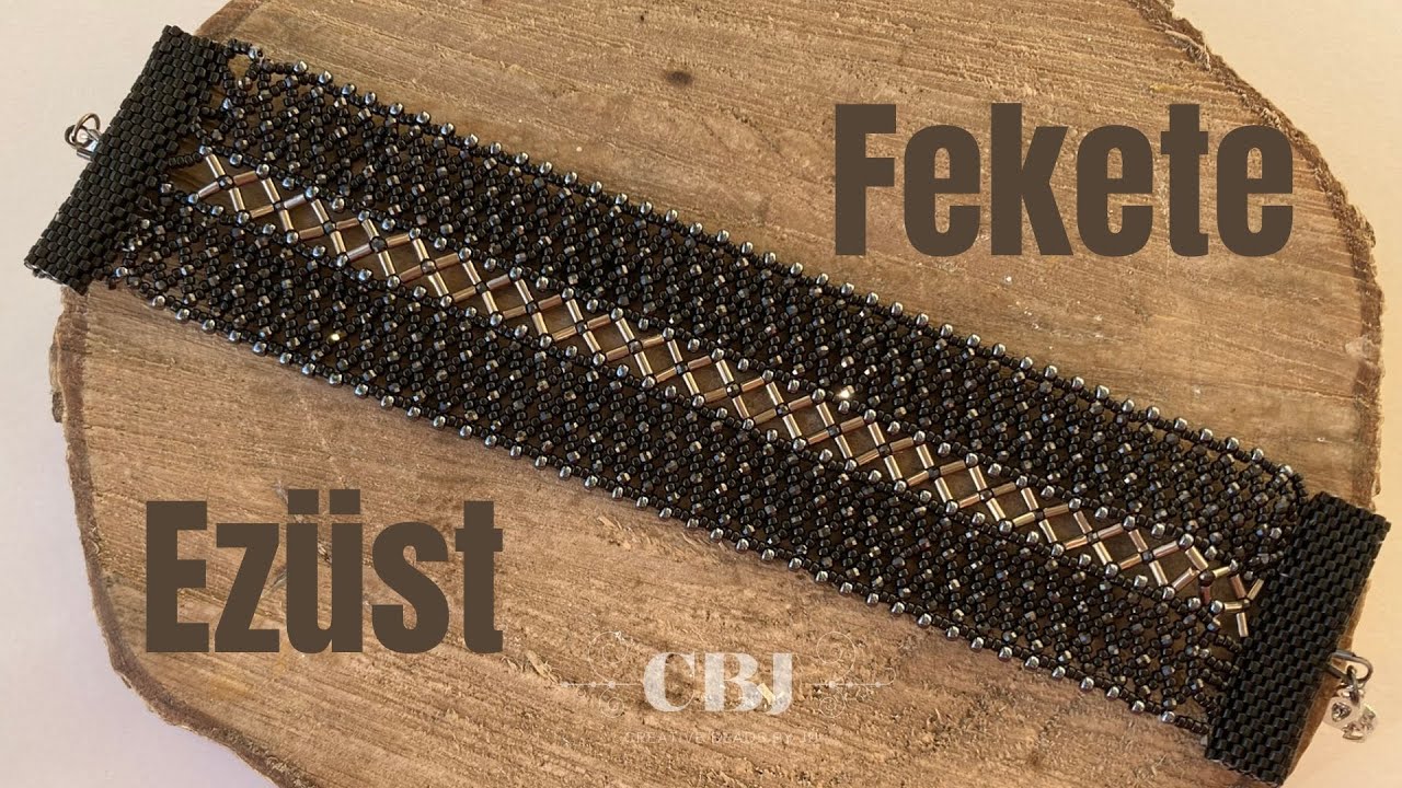 Ezüst & Fekete Karra Való | Gyöngyfűzés