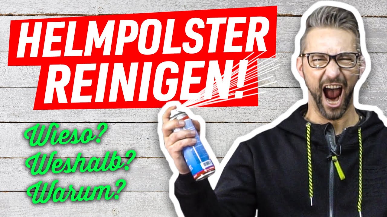 Helmpolster REINIGEN
