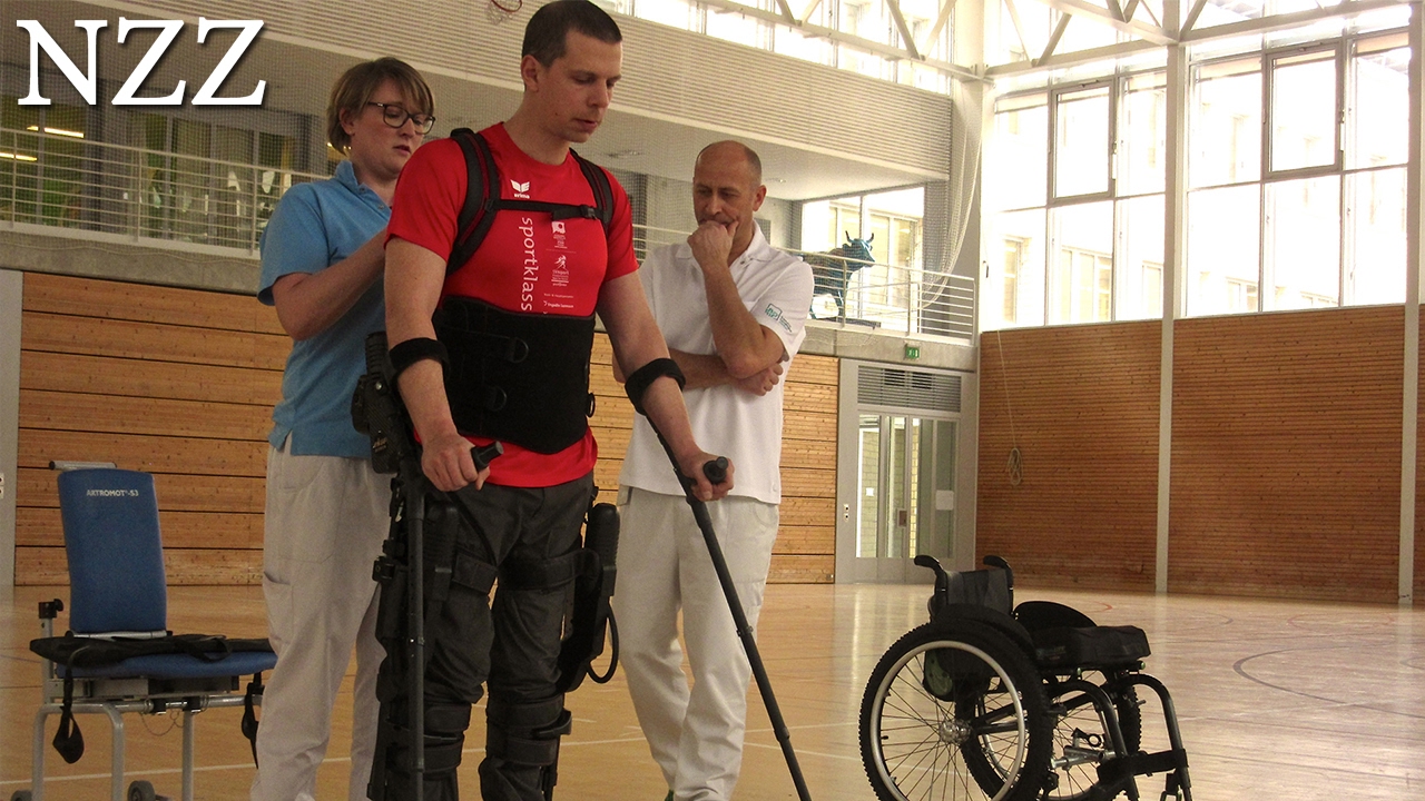 Diagnose Querschnittlähmung: Der Traum vom aufrechten Gang I Ausschnitt einer Doku von NZZ Format.