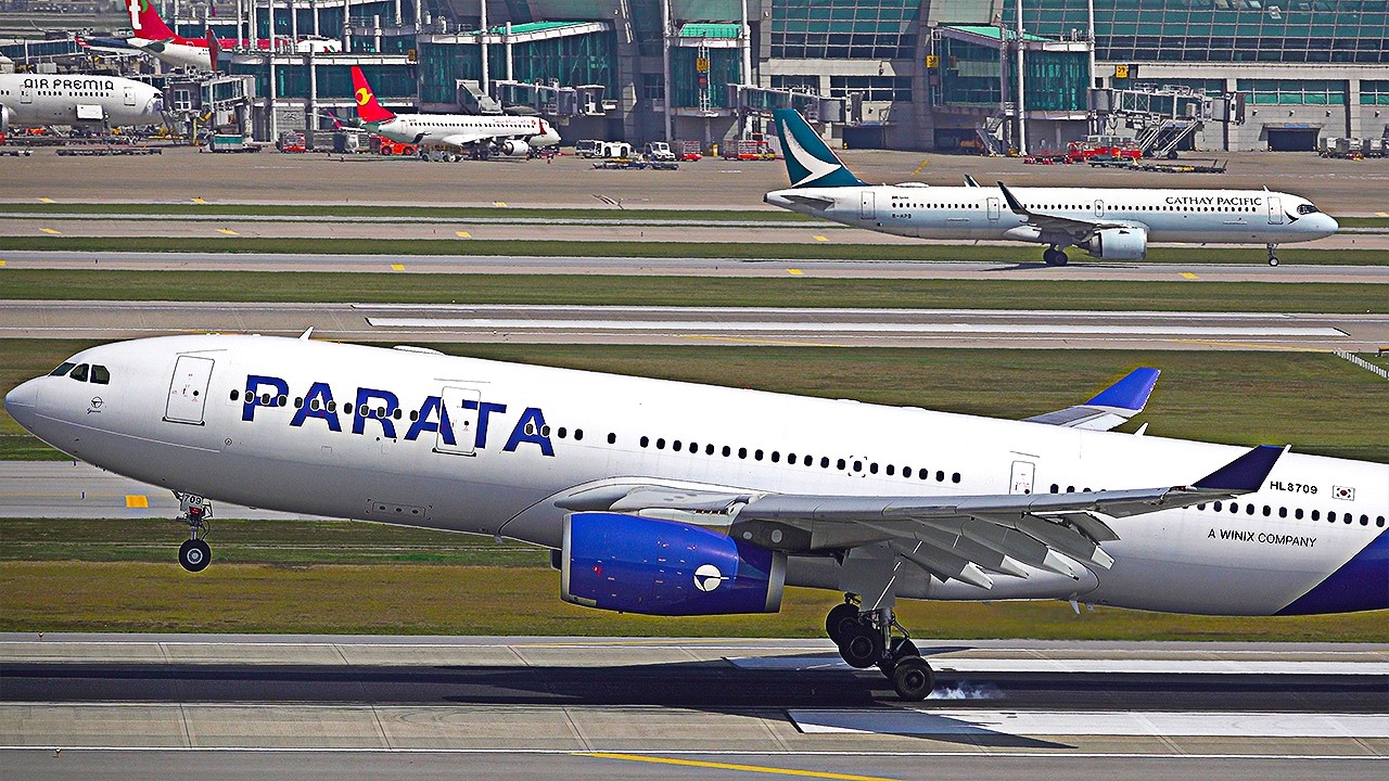 🌏 20분 인천공항 비행기 이륙·착륙 몰아보기 | Airplane Spotting at Incheon Airport